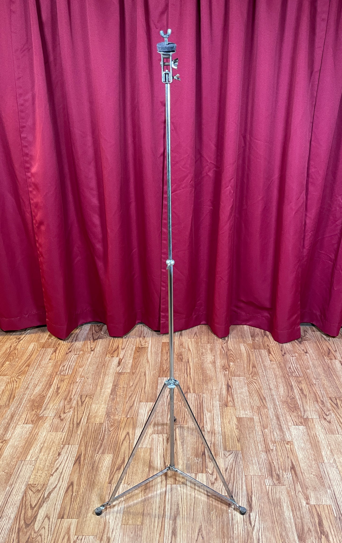 1940s Slingerland SP-33B Gene Krupa Special Cymbal Floor Stand w/ Cymbal Tilter Radio King Era