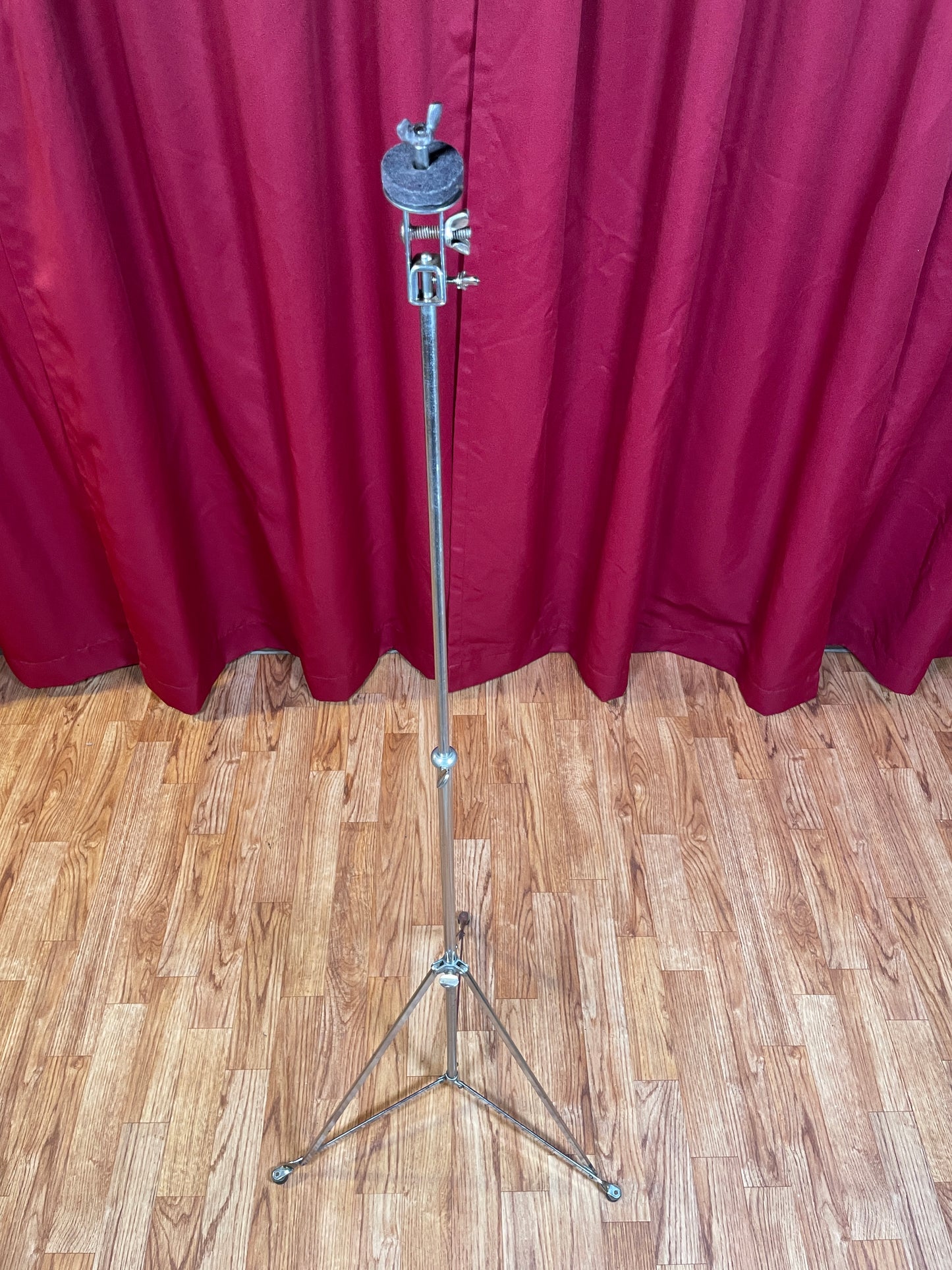 1940s Slingerland SP-33B Gene Krupa Special Cymbal Floor Stand w/ Cymbal Tilter Radio King Era