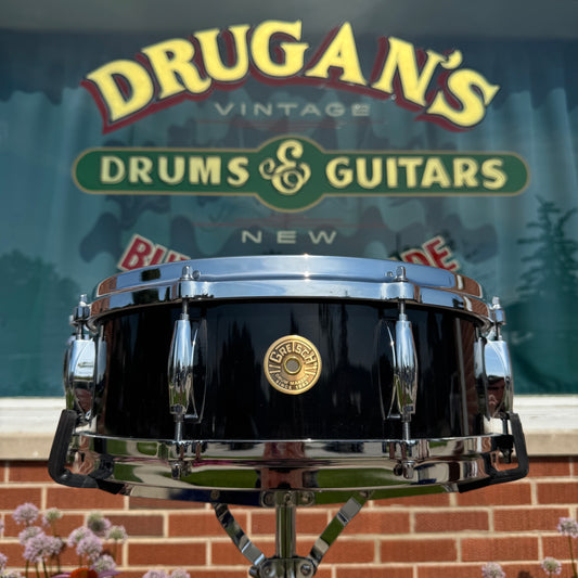 Gretsch USA Custom 5x14 Snare Drum Piano Black Gloss