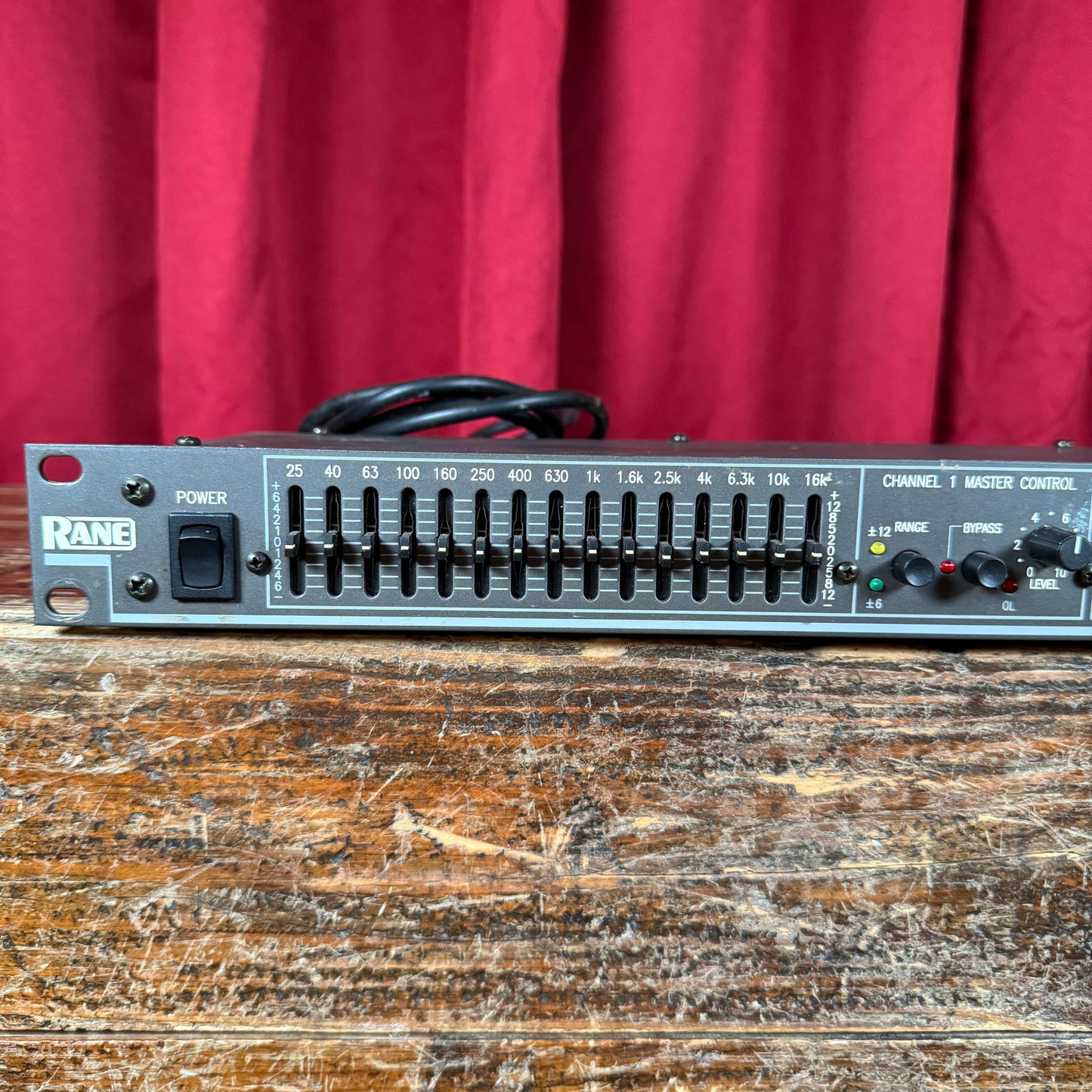 Rane ME 15 Dual Channel 15-Band Graphic Equalizer