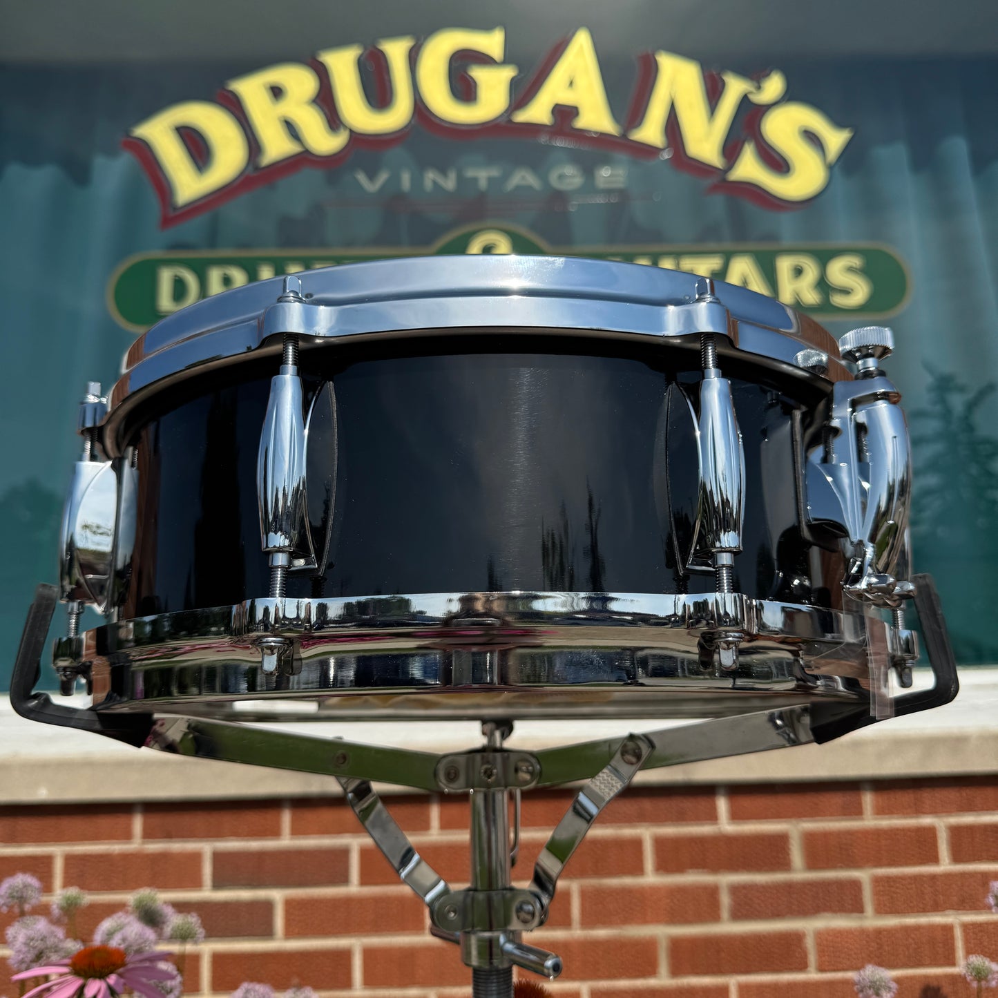 Gretsch USA Custom 5x14 Snare Drum Piano Black Gloss