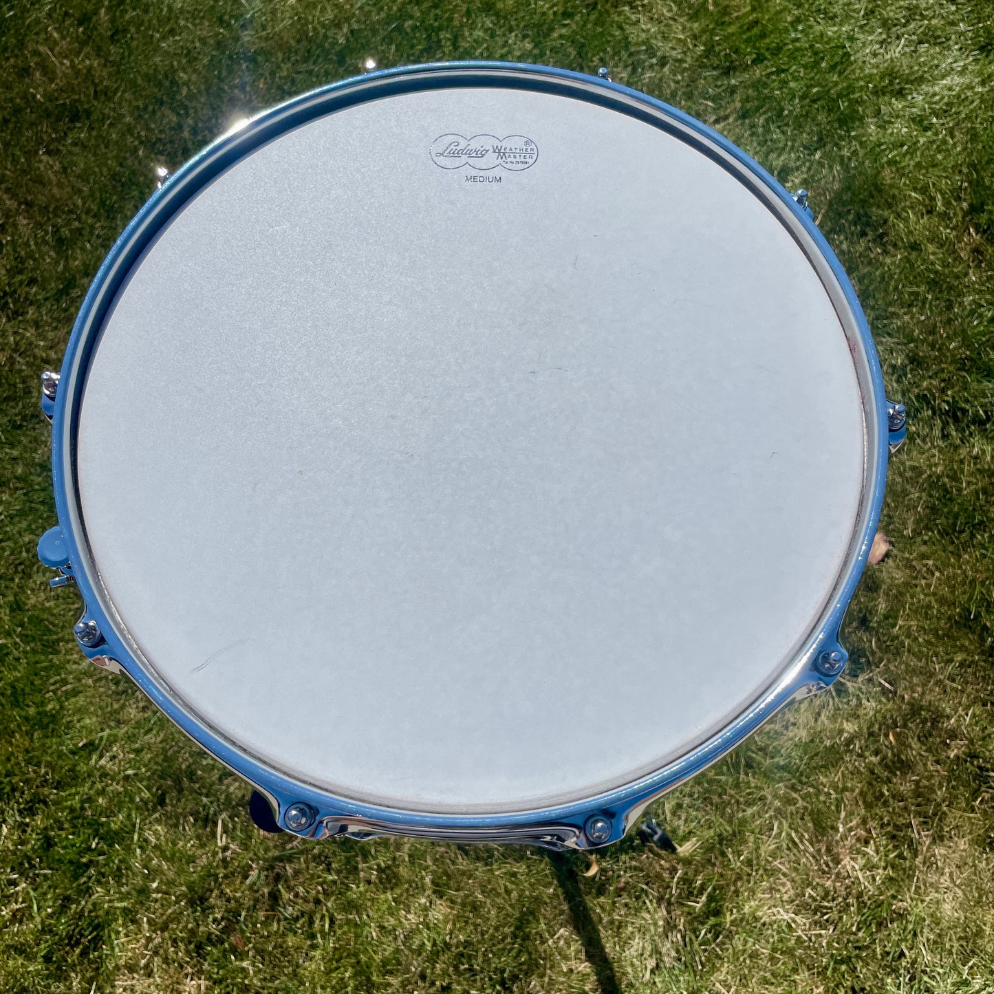 Ludwig Hammered Bronze Phonic 6.5x14 Snare Drum LB552KT