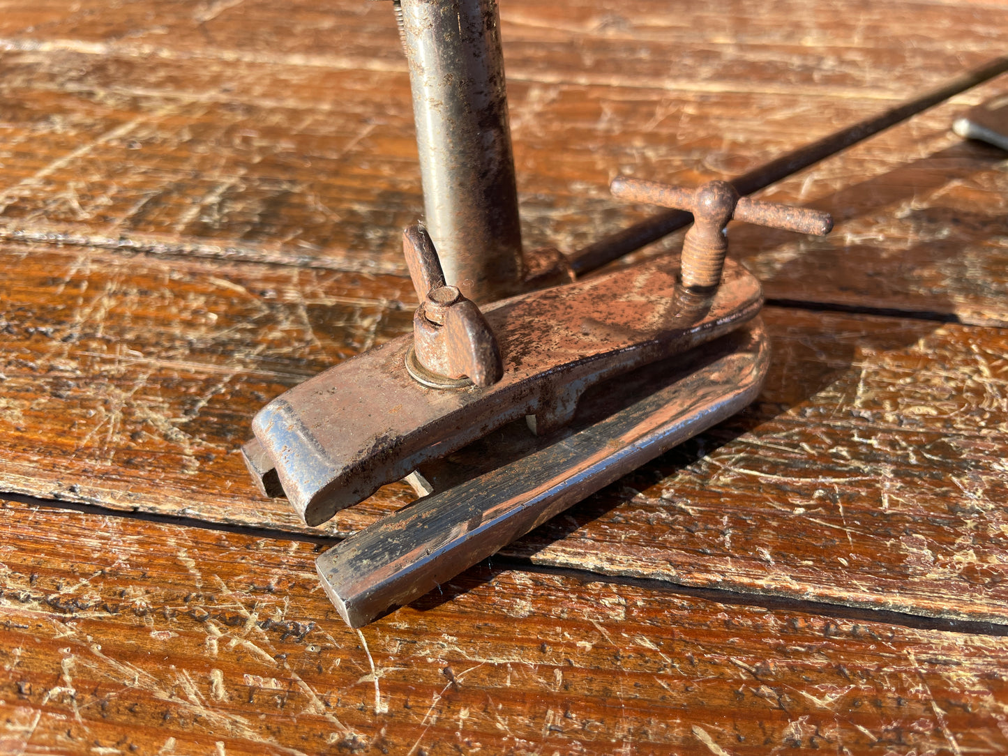 Vintage 1923 Ludwig No. 301 Original Bass Drum Pedal w/ Cymbal Striker