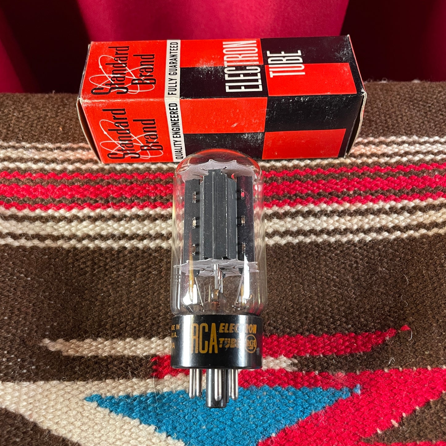 Vintage RCA 6L6GC Power Tube Single 6L6 Valve #64