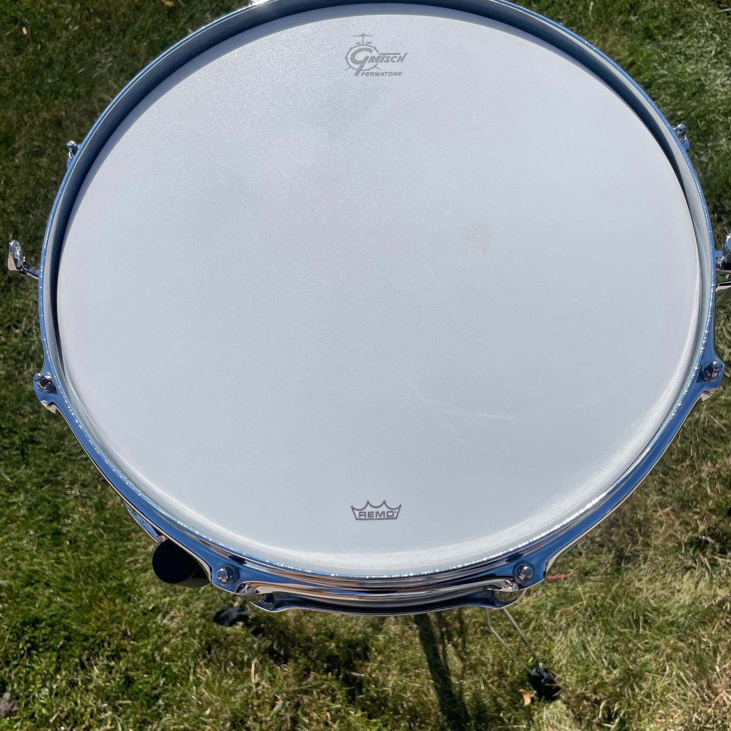 Custom Gretsch USA Custom Ridgeland 5x14 Maple Snare Drum Rosewood Gloss GRGL0514S8CL