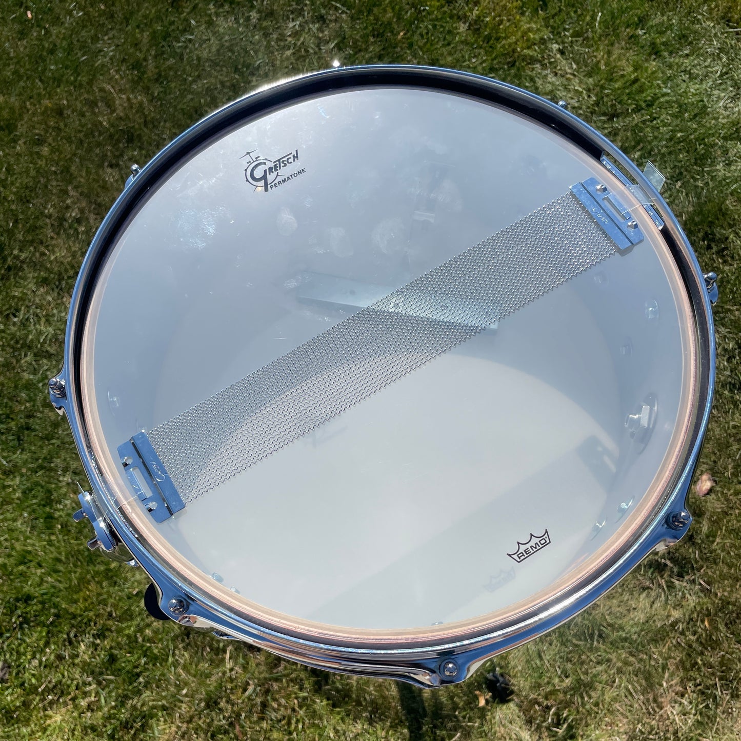 Custom Gretsch USA Custom Ridgeland 5x14 Maple Snare Drum Rosewood Gloss GRGL0514S8CL