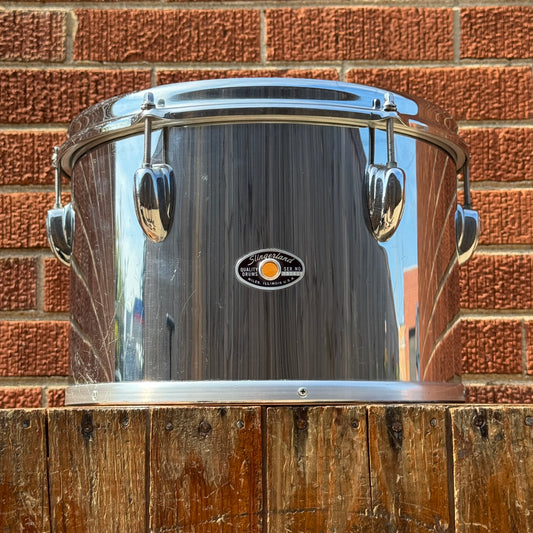 1970s Slingerland Chrome Over Wood 8x12 Concert Tom COW