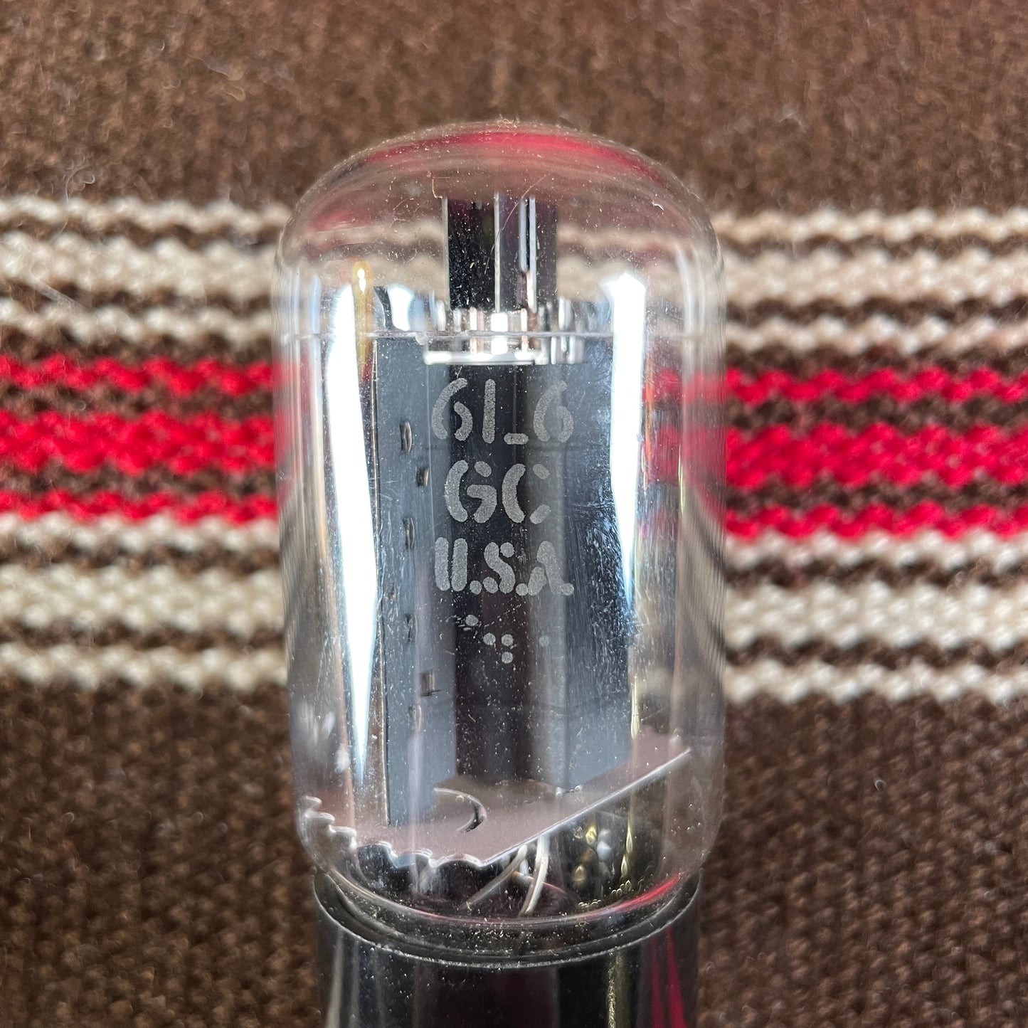 Vintage GE 6L6GC Power Tube Single 6L6 Valve #65
