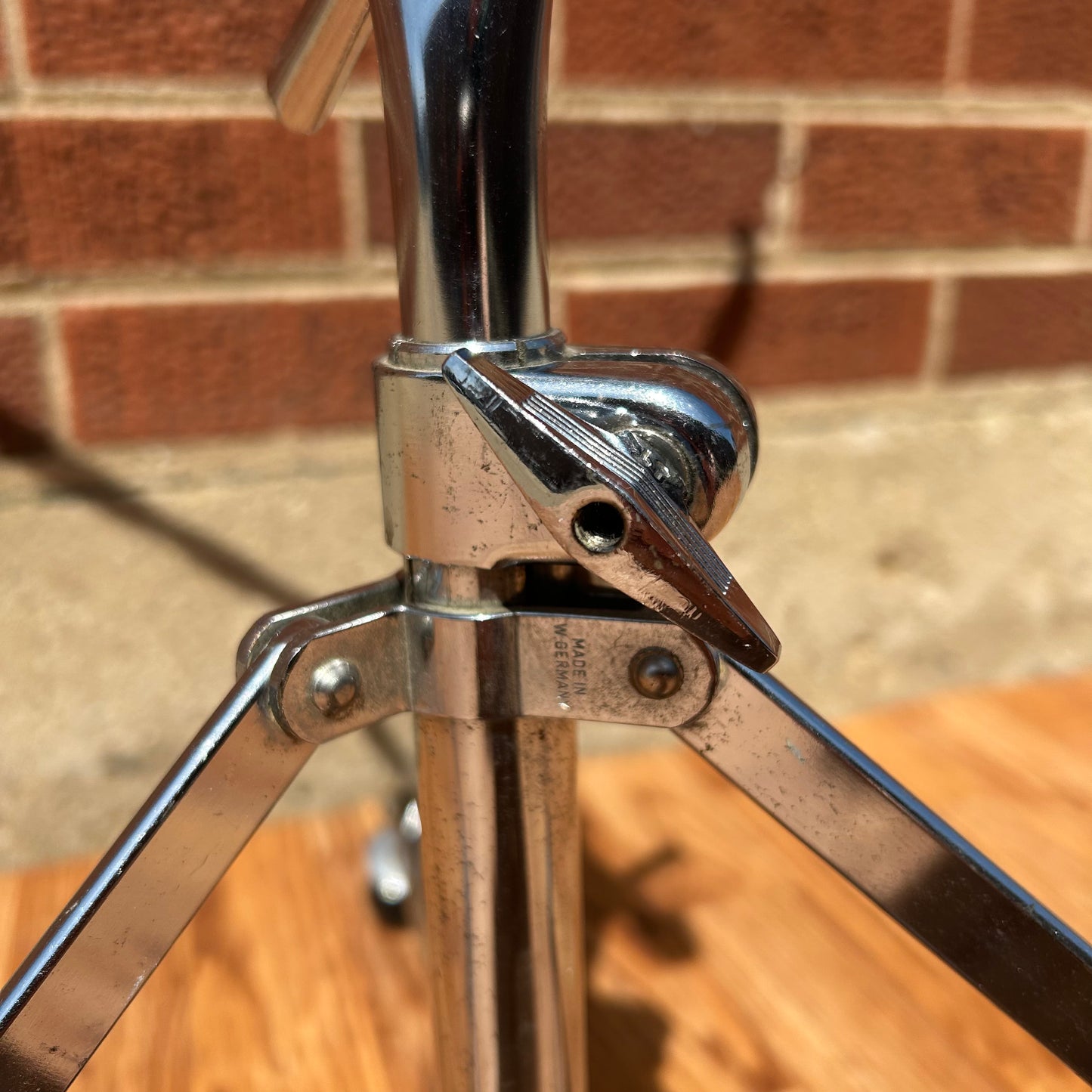 Vintage 1970s Sonor Z-5553 Champion Snare Drum Stand Quick Release Z5553