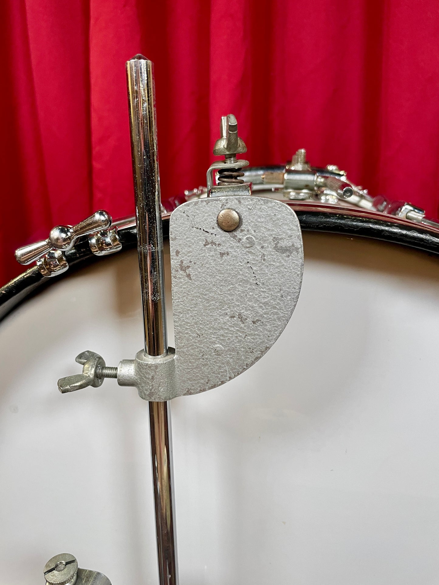 1970s Pro-Mark Orange Bass Drum Pedal Cappelle #1