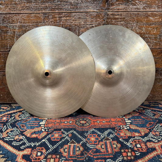 12" Zildjian A 1960s Hi-Hat Cymbal Pair 488g/528g *Video Demo*