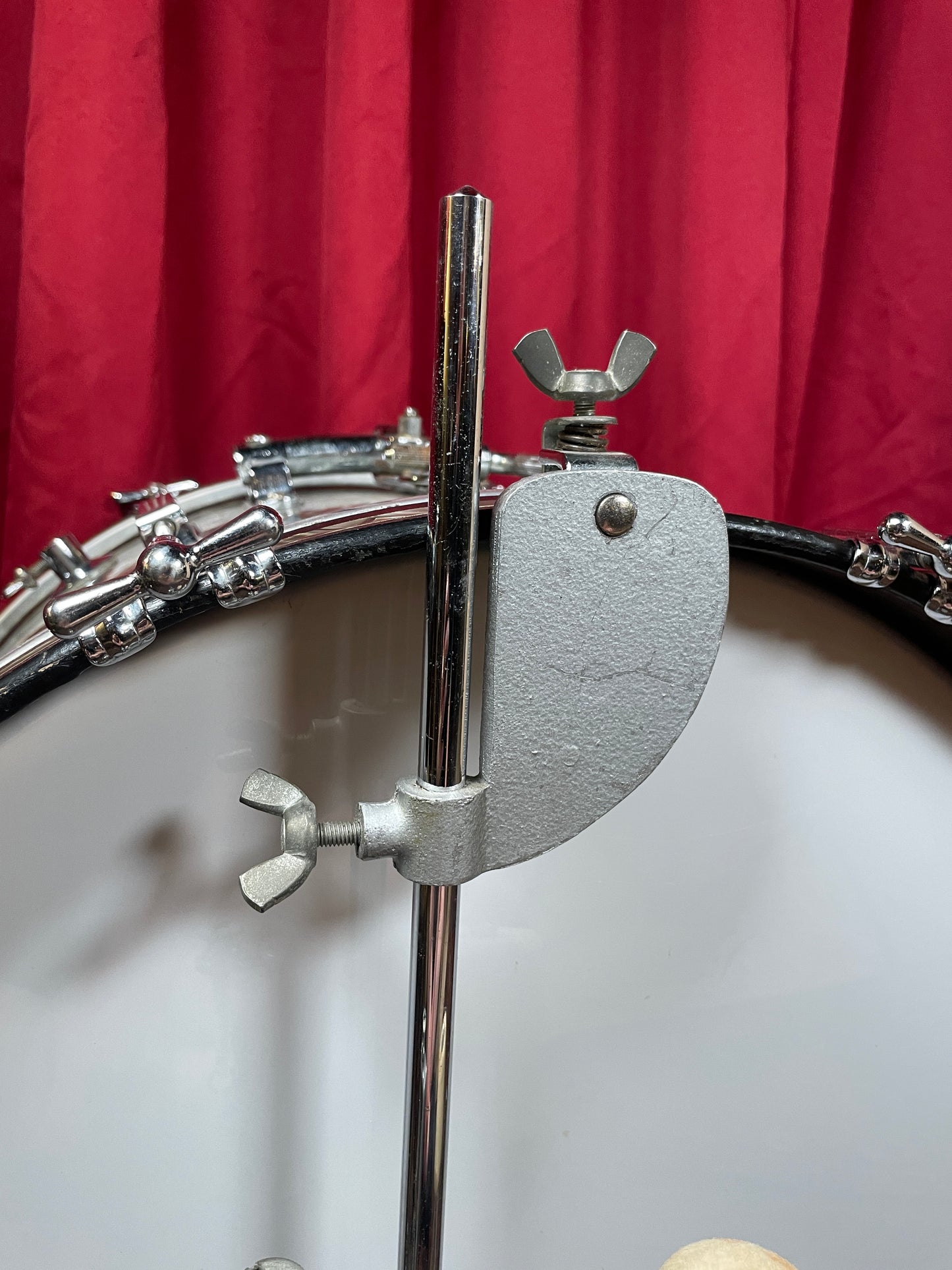 1970s Pro-Mark Orange Bass Drum Pedal Cappelle #2