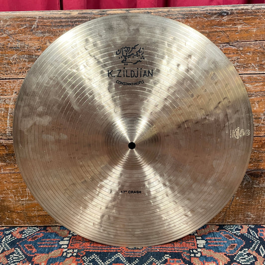 17" Zildjian K Constantinople Crash Cymbal 1202g *Video Demo*