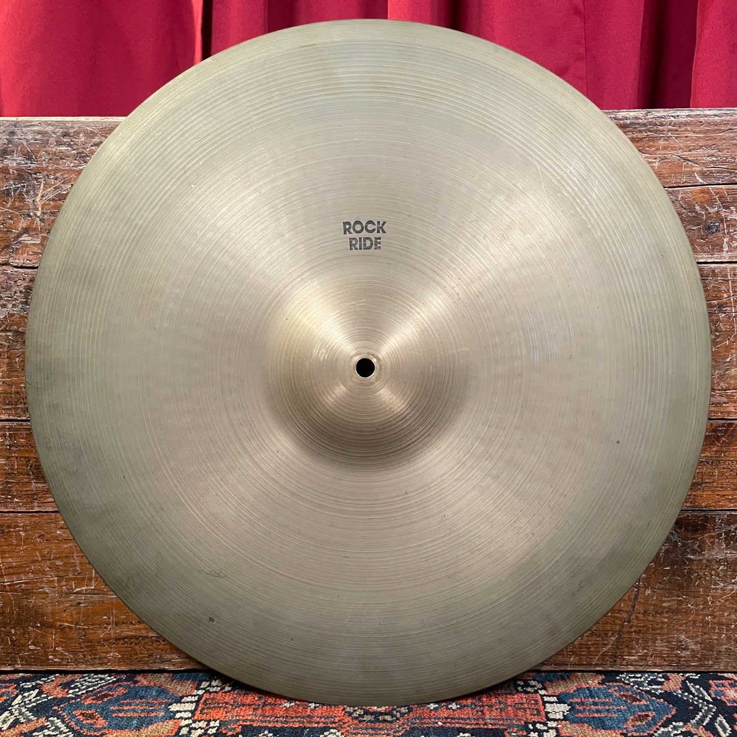 20" Zildjian A 1970s Rock Ride Cymbal 2690g *Video Demo*