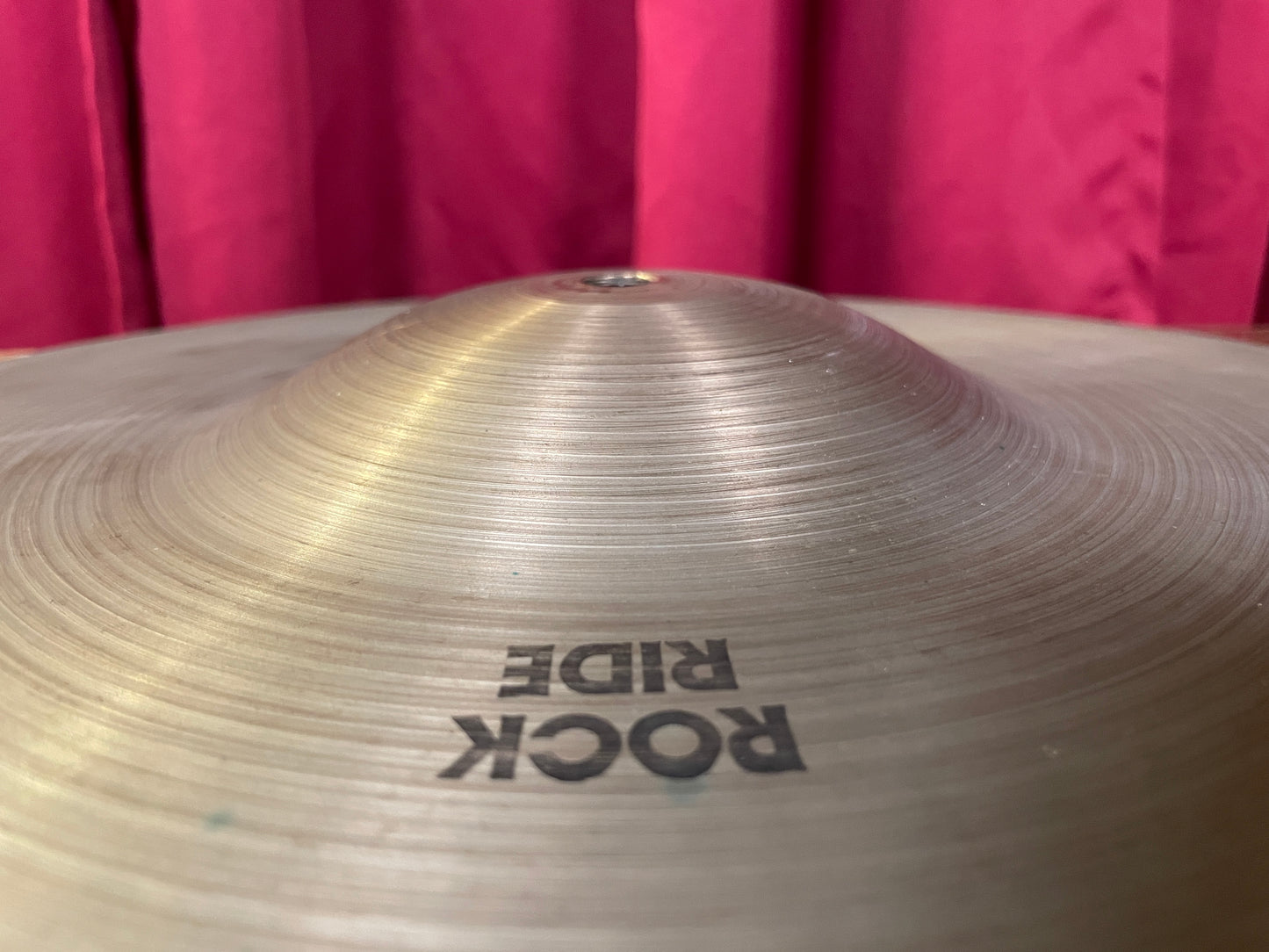 20" Zildjian A 1970s Rock Ride Cymbal 2690g *Video Demo*