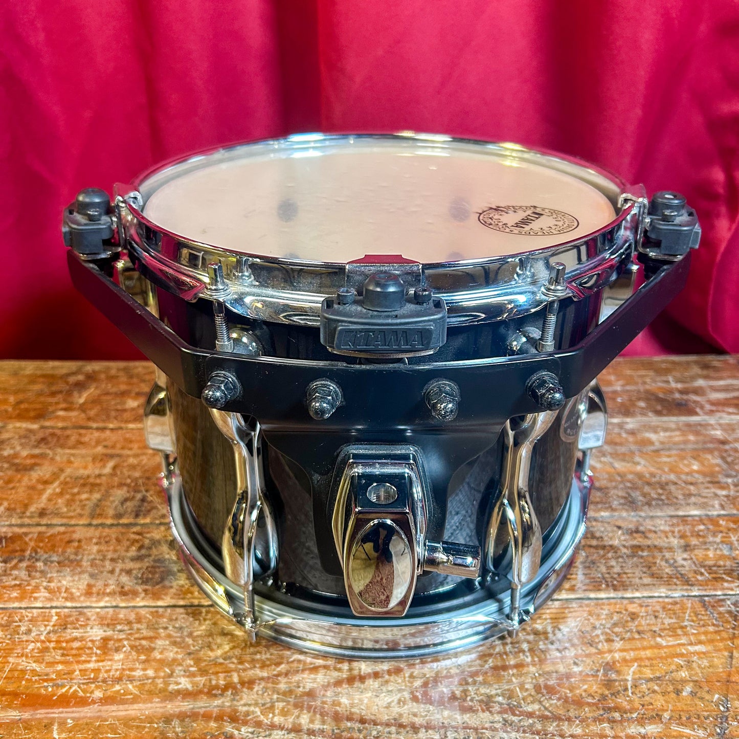 Tama Rockstar 8x10 Tom Drum Jet Black 10x8