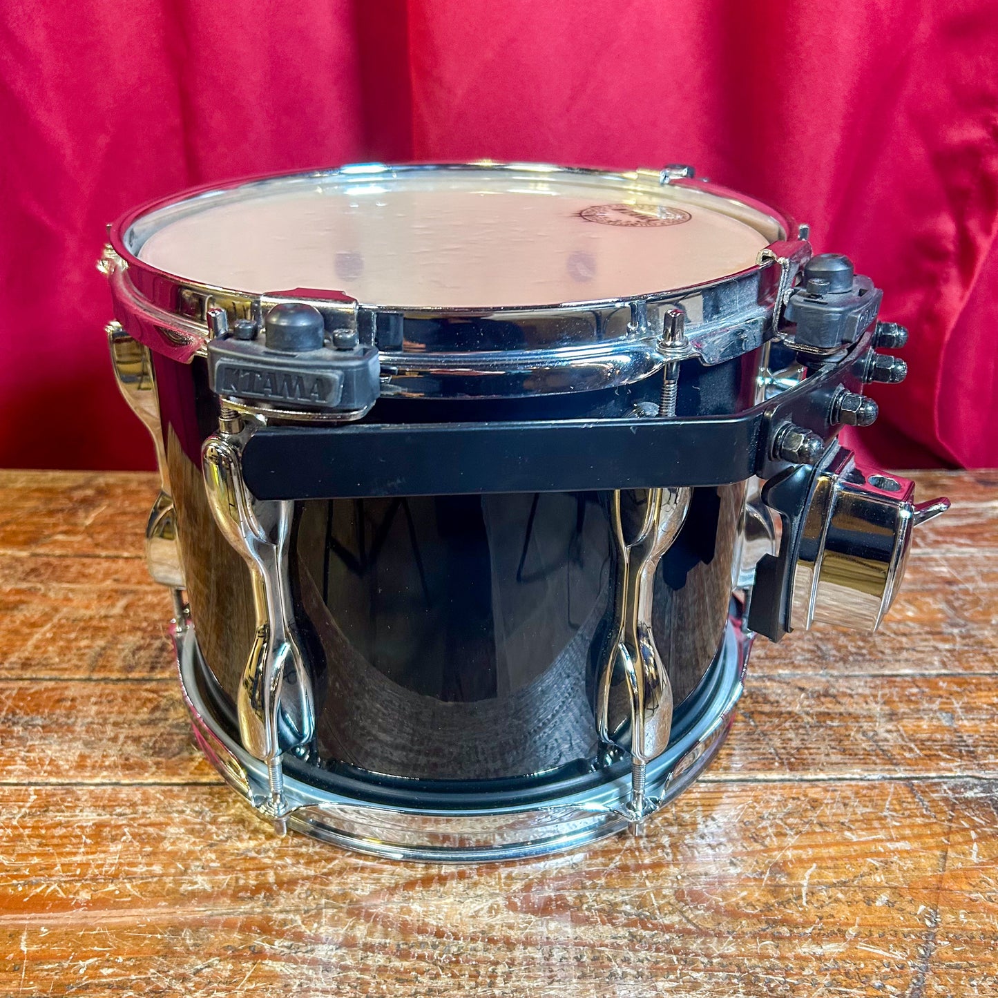 Tama Rockstar 8x10 Tom Drum Jet Black 10x8
