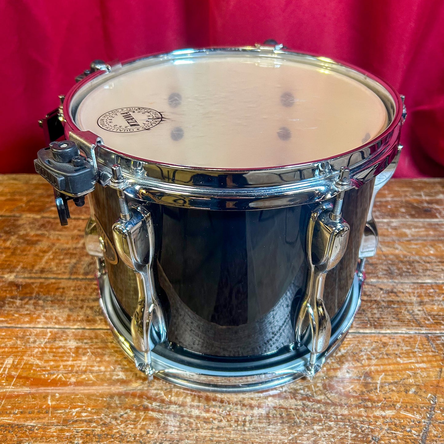 Tama Rockstar 8x10 Tom Drum Jet Black 10x8