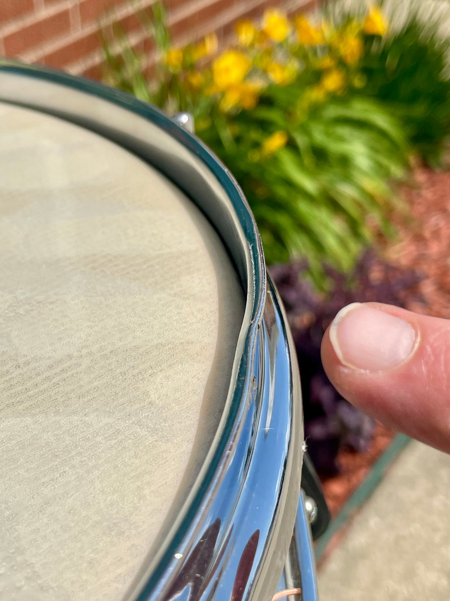 1959 Ludwig 4x13 Las Vegas Snare Drum Black Diamond Pearl Trans Badge Jazz Combo