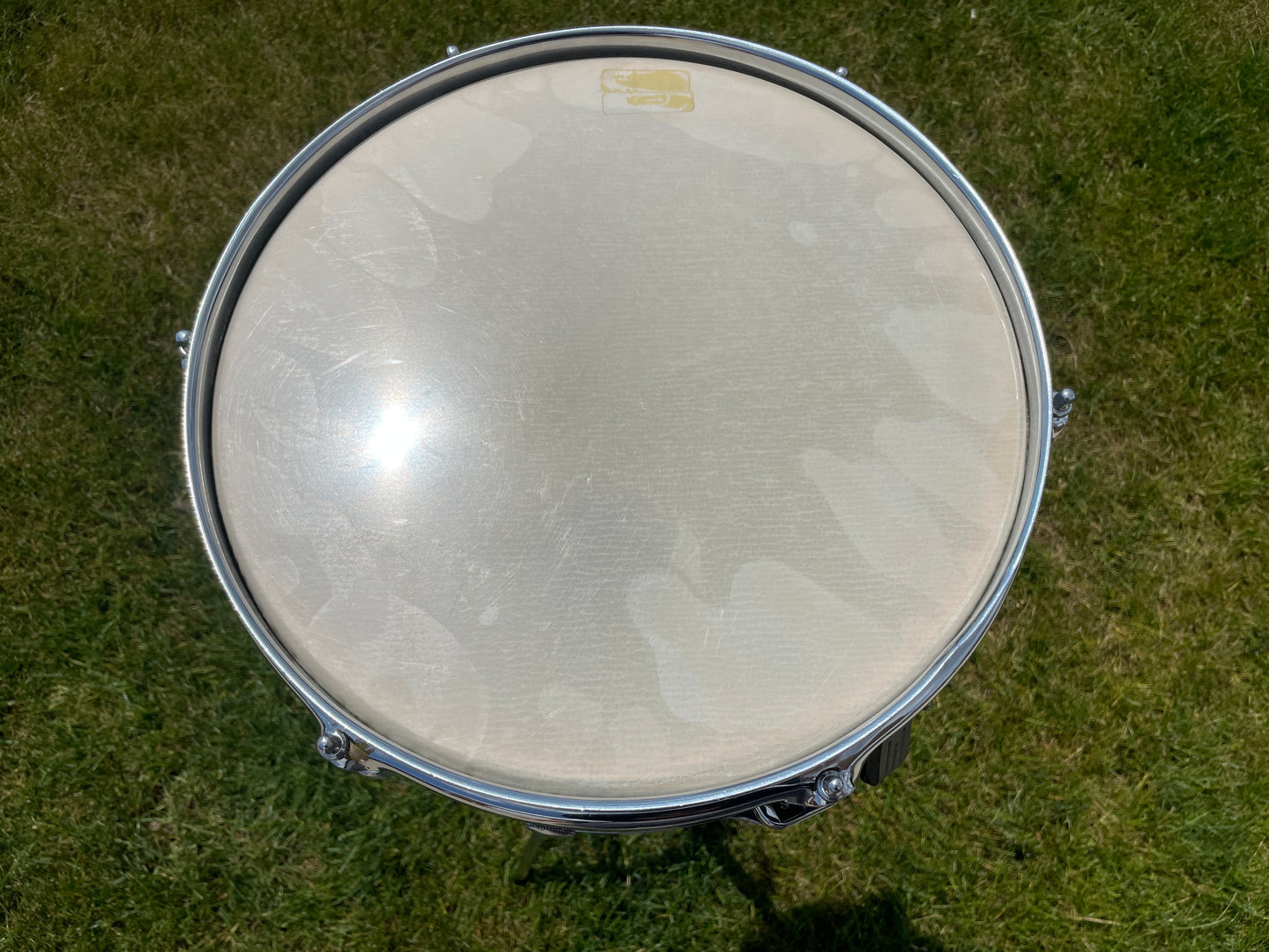 1959 Ludwig 4x13 Las Vegas Snare Drum Black Diamond Pearl Trans Badge Jazz Combo