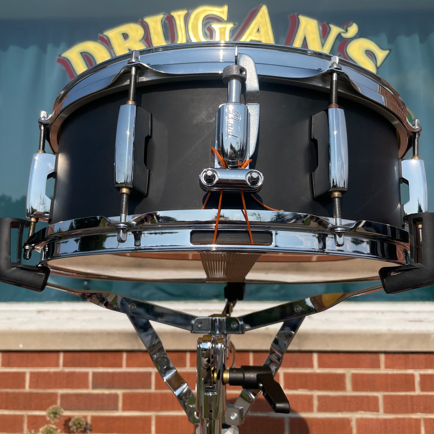 Pearl Modern Utility 5.5x14 Maple Snare Drum Satin Black MUS1455M227