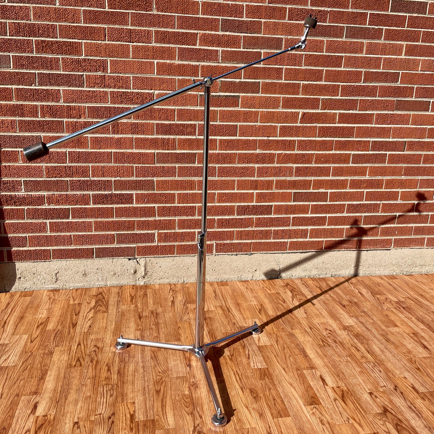 1970s Premier 314T Lokfast Boom Arm Cymbal Stand Flat Base #1
