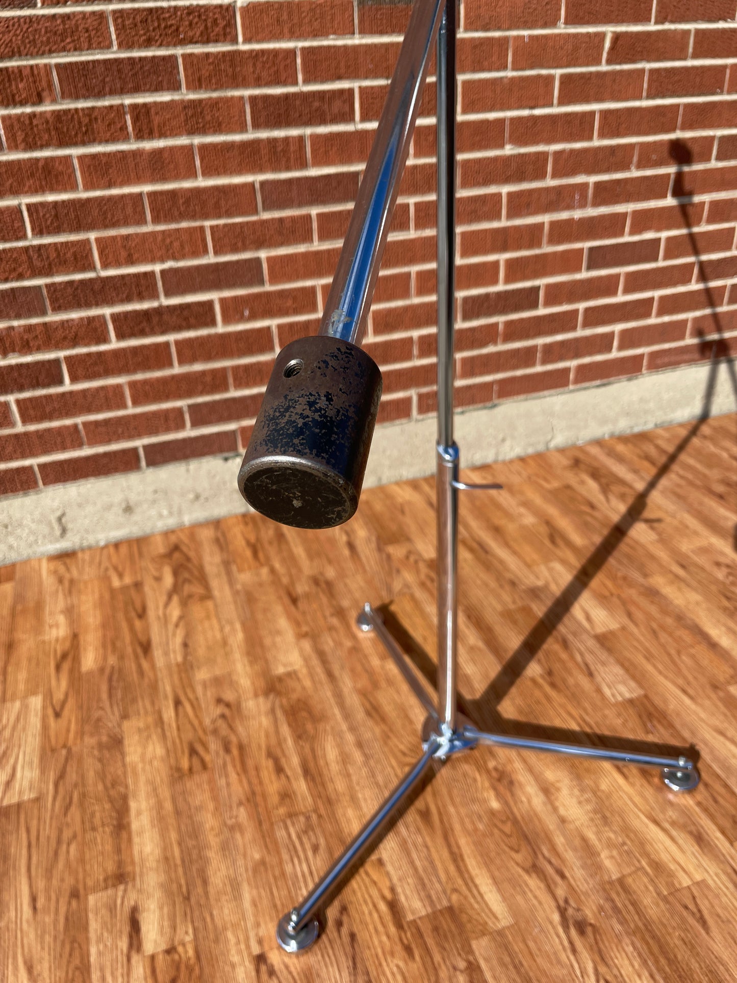 1970s Premier 314T Lokfast Boom Arm Cymbal Stand Flat Base #1