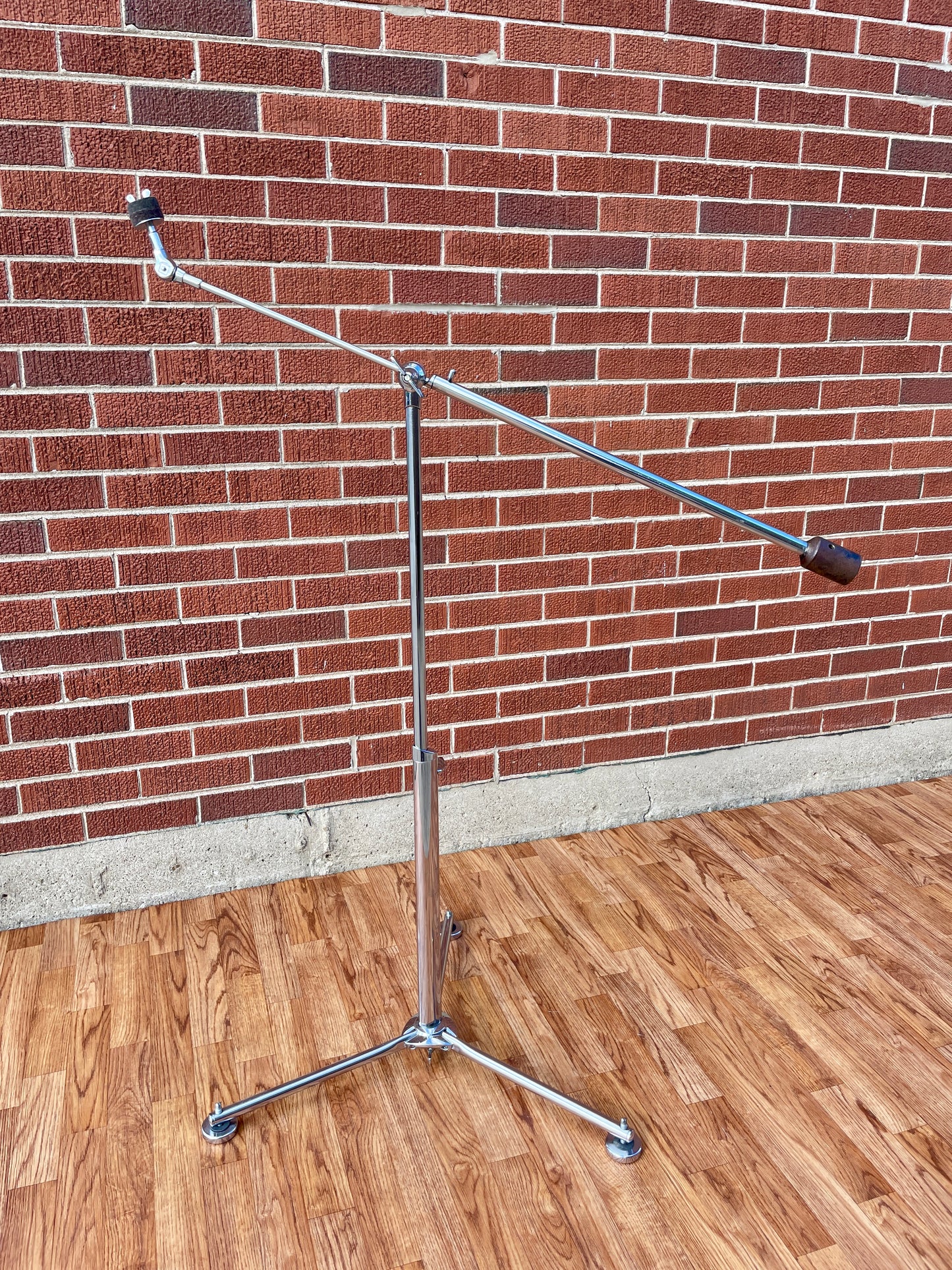 1970s Premier 314T Lokfast Boom Arm Cymbal Stand Flat Base #1