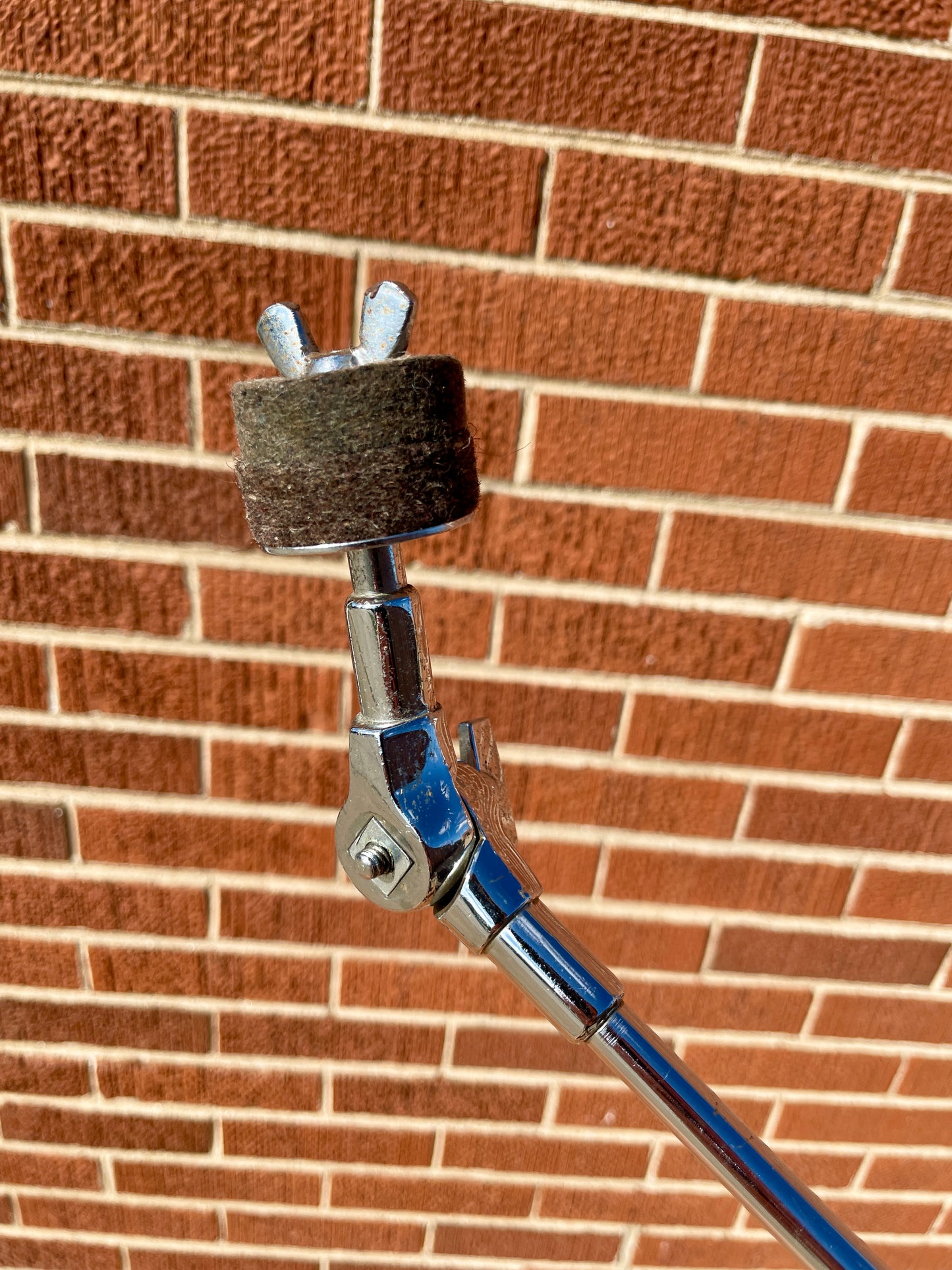 1970s Premier 314T Lokfast Boom Arm Cymbal Stand Flat Base #1