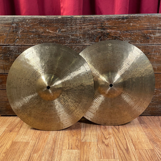 14" Istanbul Agop 30th Anniversary Hi-Hat Cymbal Pair 748g/762g *Video Demo*