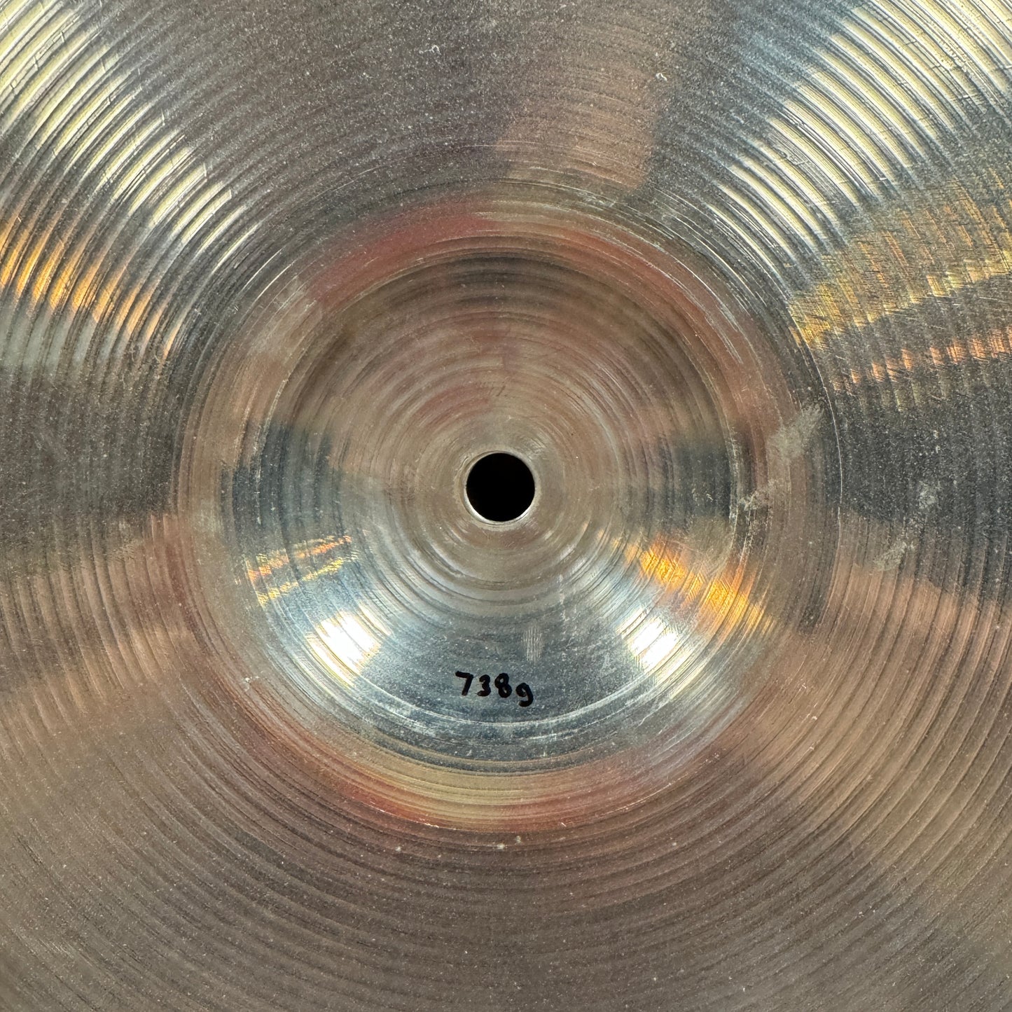 15" Paiste 1960s Ludwig Standard Hi-Hat Cymbal Pair 738g/742g Swiss *Video Demo*