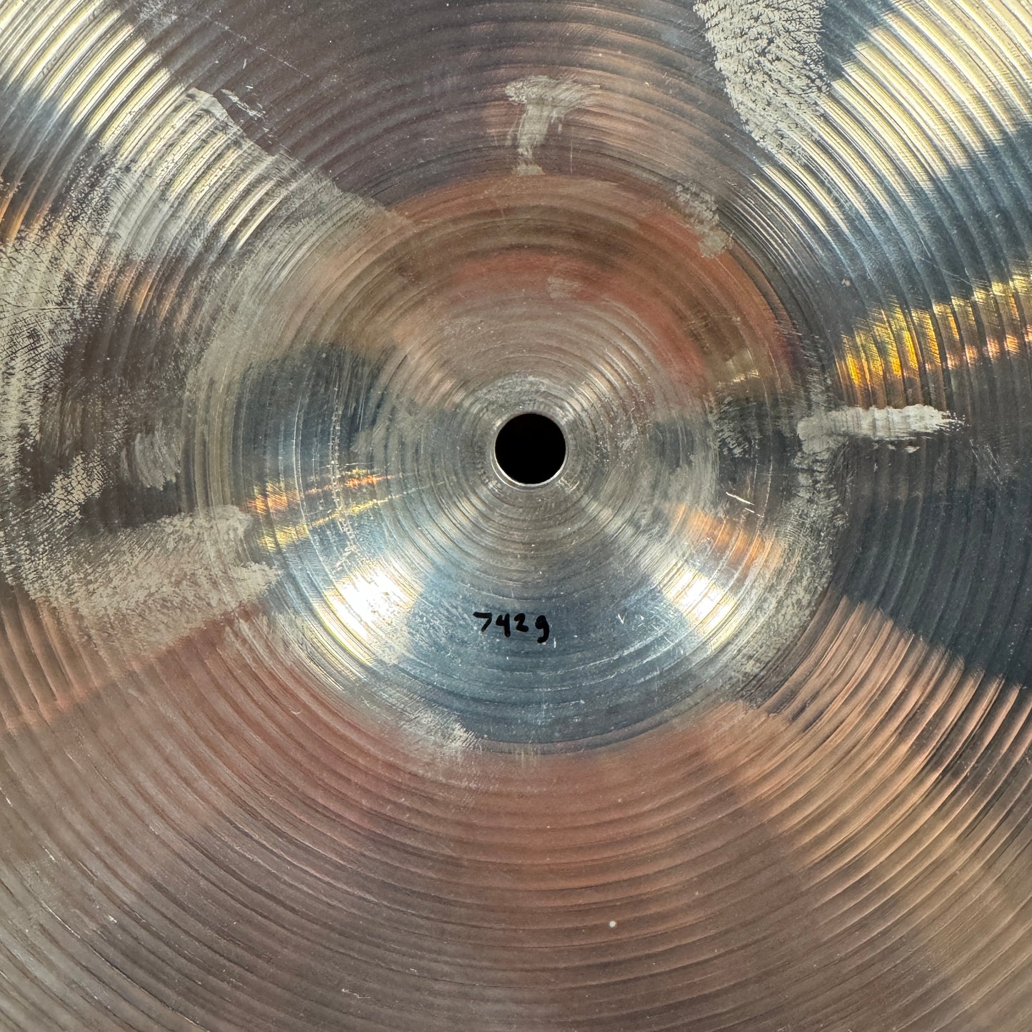 15" Paiste 1960s Ludwig Standard Hi-Hat Cymbal Pair 738g/742g Swiss *Video Demo*