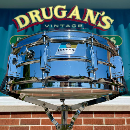 1970s Ludwig 5x14 Supraphonic No. 400 Snare Drum LM400