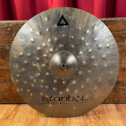 20" Istanbul Agop Xist Dry Dark Crash Cymbal 1334g *Video Demo*