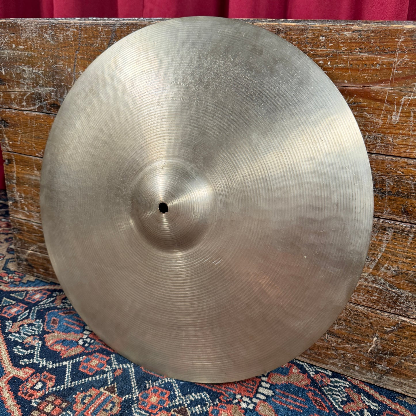 18" Paiste Pre-Serial Formula 602 Crash Ride Cymbal 1725g *Video Demo*