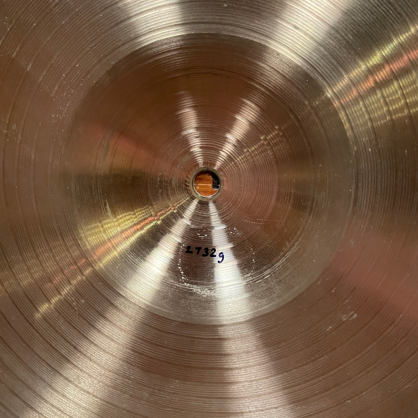 20" Paiste 1980s 505 Heavy Ride Cymbal 2732g Green Label Swiss Made *Video Demo*