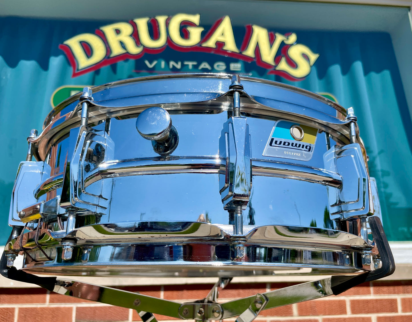1970s Ludwig 5x14 Supraphonic No. 400 Snare Drum LM400