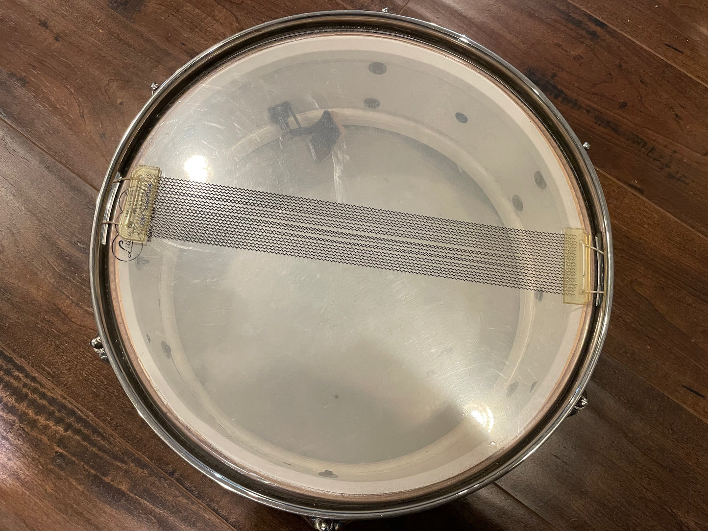 1965 Ludwig 5x14 No. 491 Pioneer Snare Drum Oyster Black Pearl Nickel