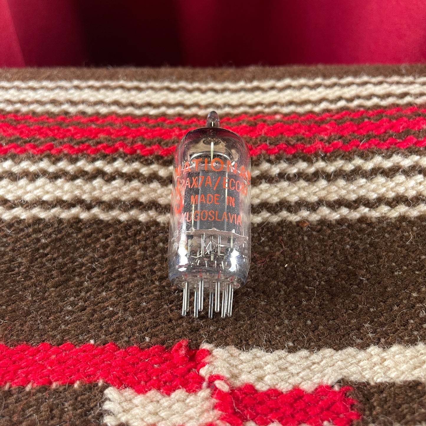 Vintage EI National 12AX7A Preamp Tube ECC83 Valve Yugoslavia #81