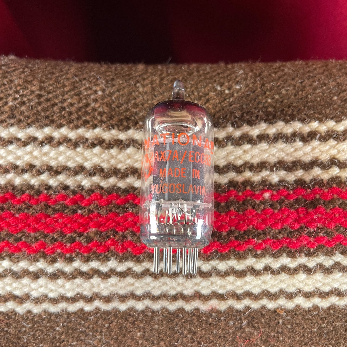 Vintage EI National 12AX7A Preamp Tube ECC83 Valve Yugoslavia #81