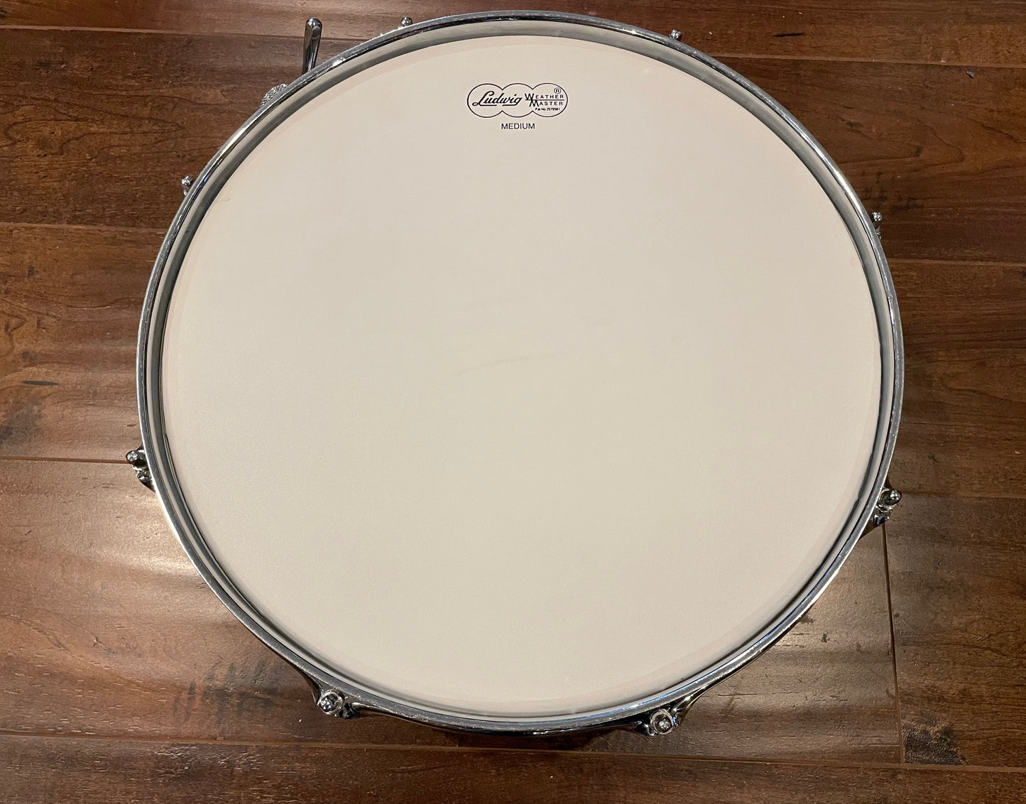 Early 1960s Ludwig 5.5x14 No. 900P Super Classic Snare Drum Black Galaxy Sparkle Pre-Serial COB