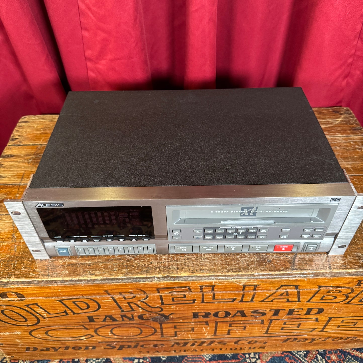 Alesis ADAT XT 8-Track Digital Audio Recorder w/ Manual #1 of 2