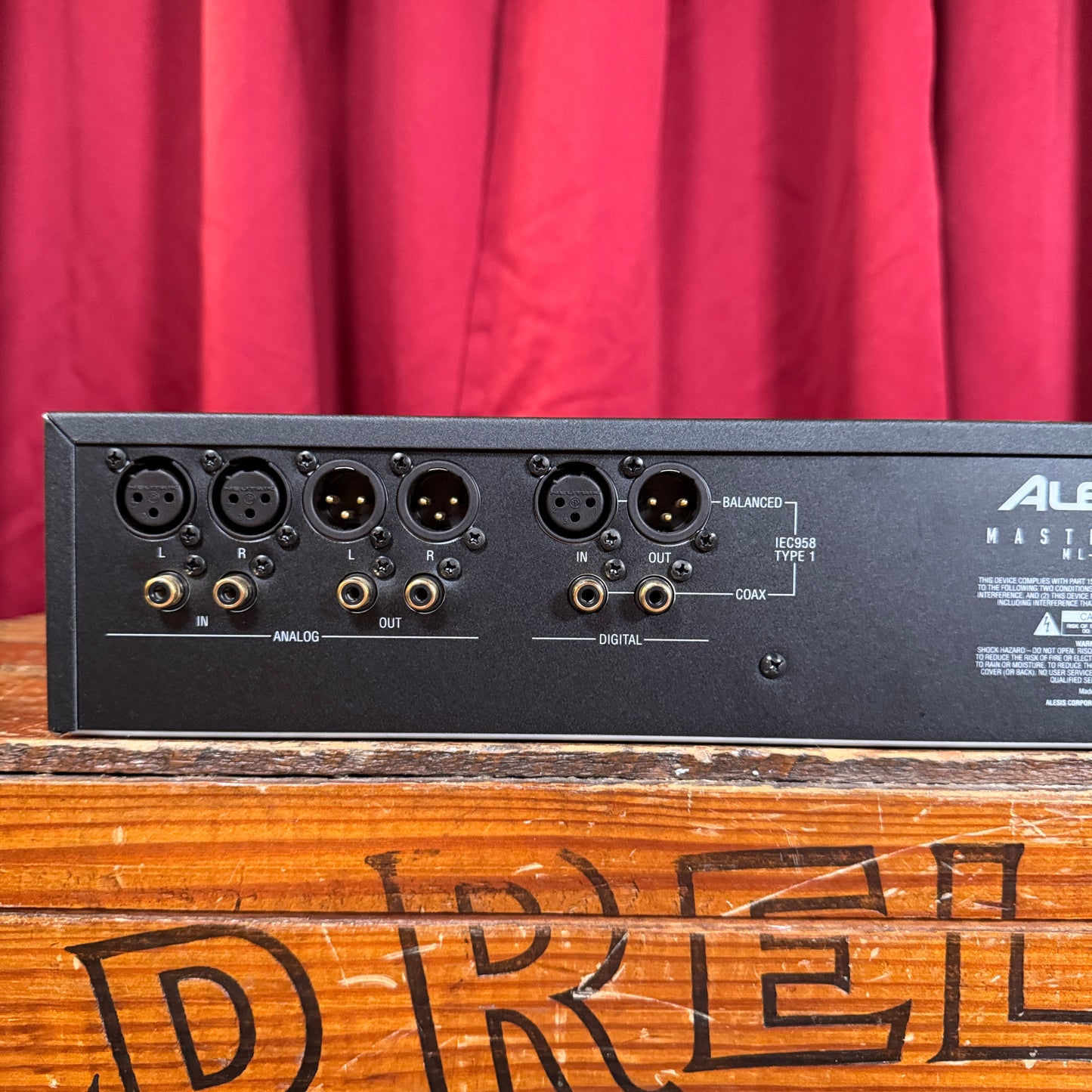 Alesis Masterlink ML-9600 High Resolution Masterdisk Recorder w/ Manual