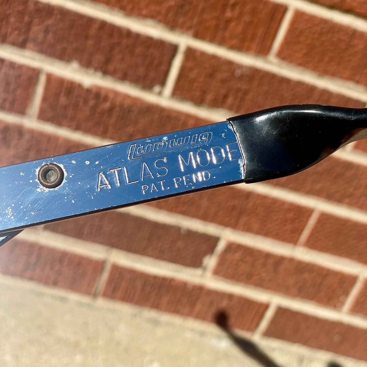 Late 1970s Ludwig No. 1374 Atlas Snare Drum Stand