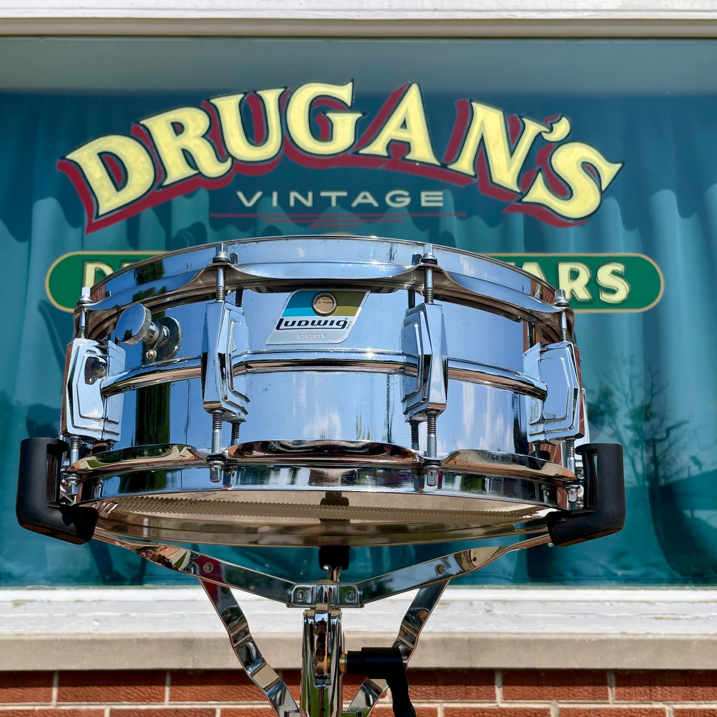 1970s Ludwig 5x14 Supraphonic LM400 Snare Drum