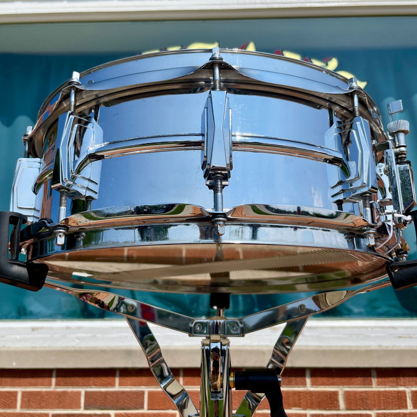 1970s Ludwig 5x14 Supraphonic LM400 Snare Drum