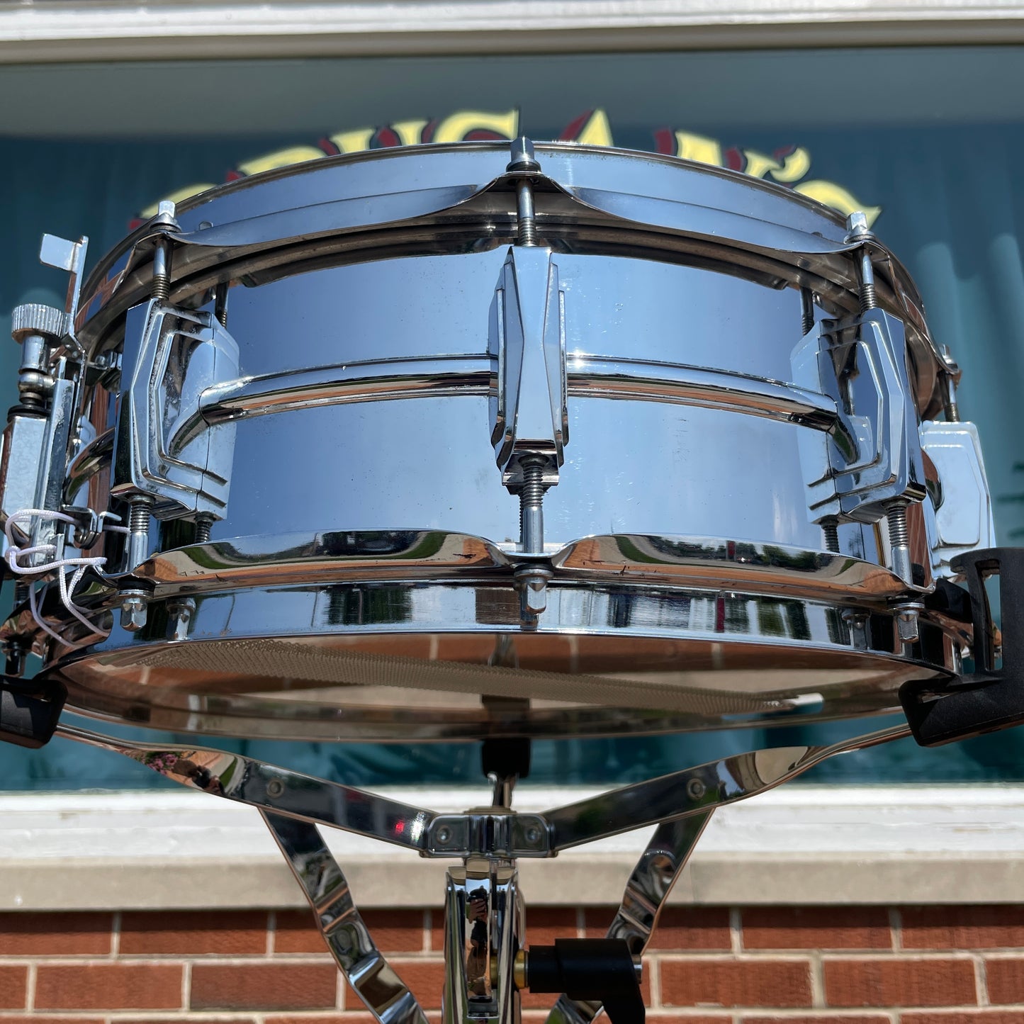 1970s Ludwig 5x14 Supraphonic LM400 Snare Drum