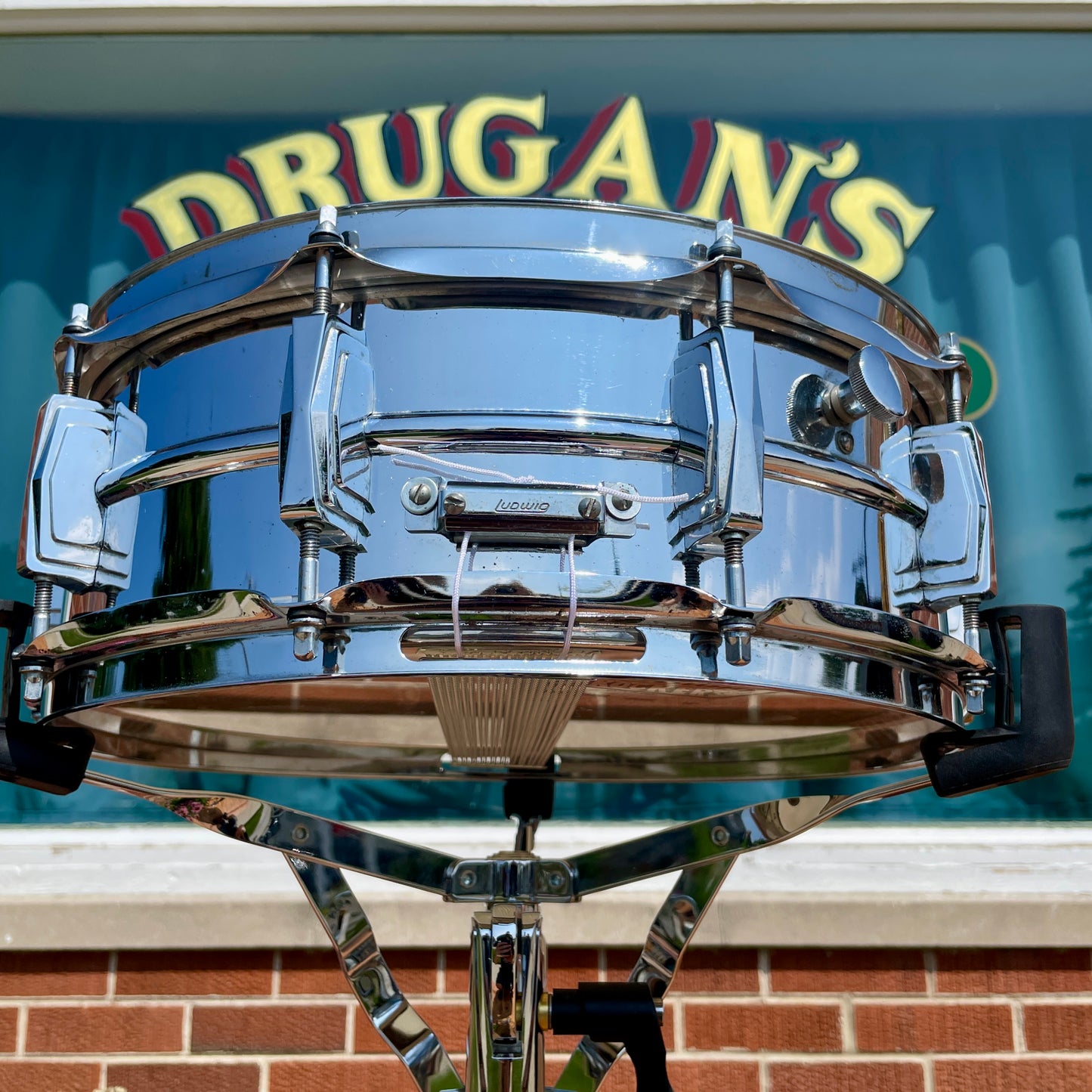 1970s Ludwig 5x14 Supraphonic LM400 Snare Drum
