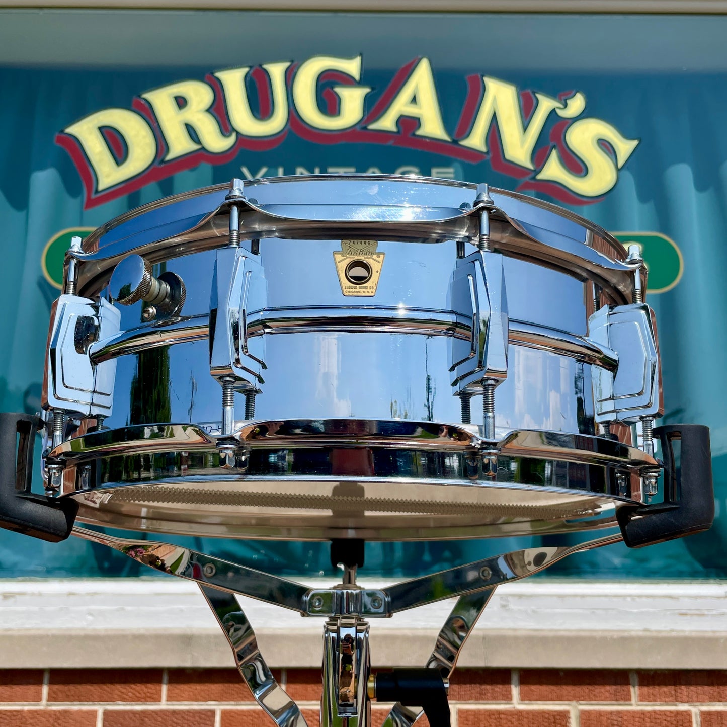 1960s Ludwig 5x14 Supraphonic No. 400 Snare Drum Supra-Phonic