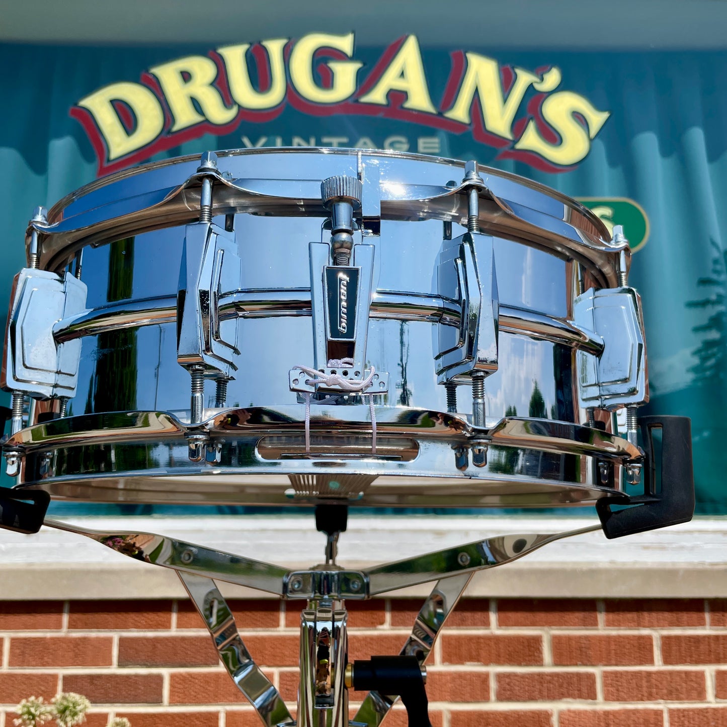 1960s Ludwig 5x14 Supraphonic No. 400 Snare Drum Supra-Phonic